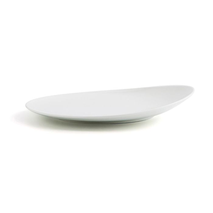 Ariane Plato Llano Porcelana Vital Coupe Ala Elevada Blanco 27 cm - Pack 12 Unidades Profesional Reforzado, Apto Horno, Microondas y Lavavajillas