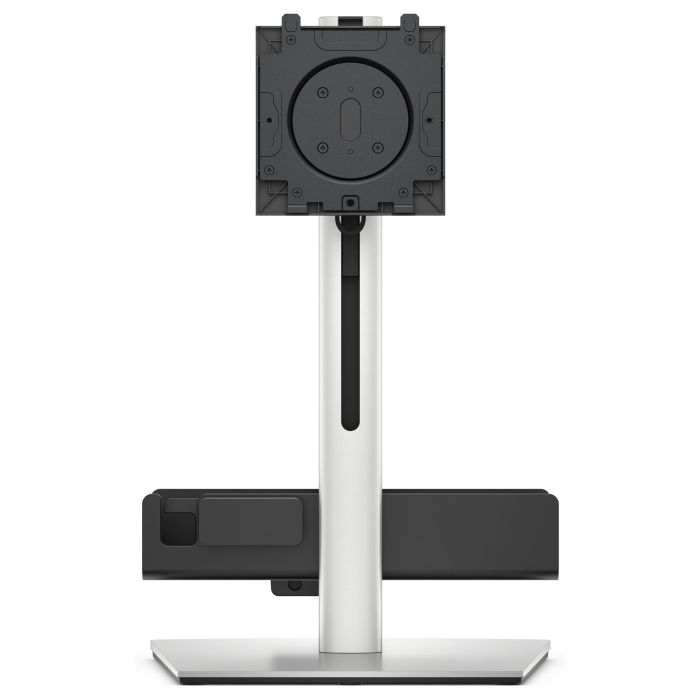 DELL OSS25 Soporte de Monitor VESA 100x100 mm, Ajuste de Altura, para Pantallas de 19" a 27", Negro/Plata 1