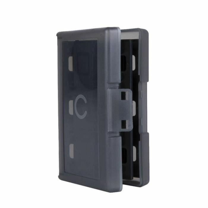 Estuche protector y de transporte - KONIX - Para cartuchos de juego Nintendo Switch 2 - A prueba de golpes - 24 compartimentos de almacenamiento - Negro 6 Estuche protector y de transporte - KONIX - Para cartuchos de juego Nintendo Switch 2 - A prueba de golpes - 24 compartimentos de almacenamiento - Negro 6