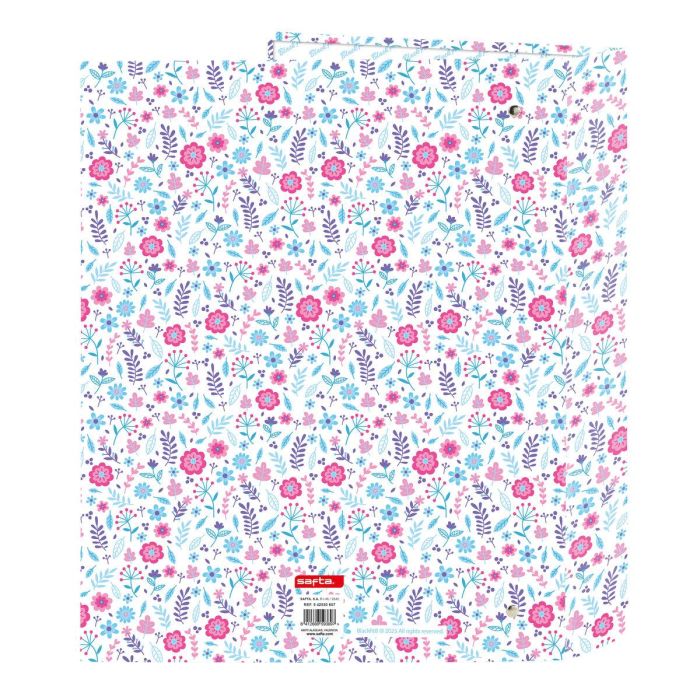 Carpeta de anillas BlackFit8 Cool Multicolor A4 27 x 33 x 6 cm 1