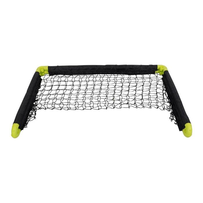 Dunlop Mini Portería Plegable 90x59x61cm Negro/Amarillo con Red