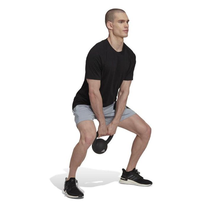 Pantalones Cortos Deportivos para Hombre Adidas Gris 36 Pantalones Cortos Deportivos para Hombre Adidas Gris 36