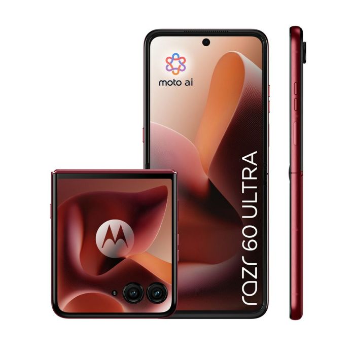 Smartphone Motorola razr 60 ultra Qualcomm Snapdragon 8 Elite 16 GB RAM 512 GB Burdeos Smartphone Motorola razr 60 ultra Qualcomm Snapdragon 8 Elite 16 GB RAM 512 GB Burdeos