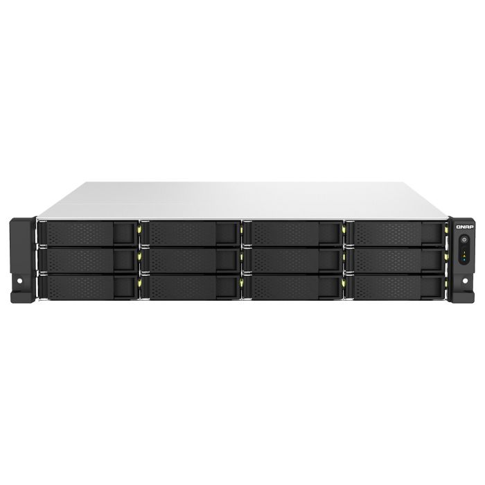 QNAP TS-H1887XU-RP NAS Server 18 Bays SATA 6Gb/s Xeon E-2334 16GB DDR4 2U 0 QNAP TS-H1887XU-RP NAS Server 18 Bays SATA 6Gb/s Xeon E-2334 16GB DDR4 2U 0