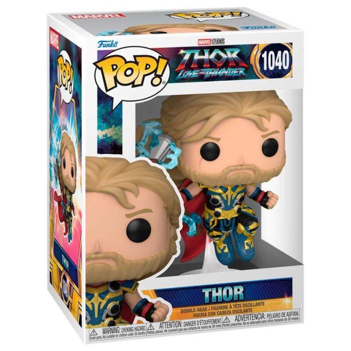 Funko Pop Thor: Love & Thunder - Figura de Vinilo de 9 cm con Caja Original 1 Funko Pop Thor: Love & Thunder - Figura de Vinilo de 9 cm con Caja Original 1