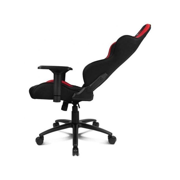 DRIFT DR110BR Silla Gaming Butaca para Jugar Asiento Acolchado Negro, Rojo 4