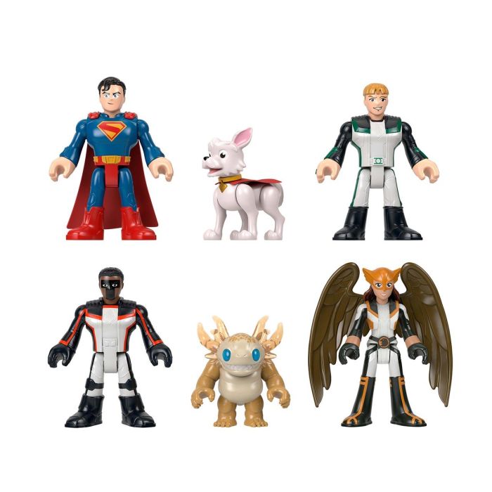 Imaginext Jdl09 Multipack de Figuras Superman y sus Amigos DC Super Friends, Set de Juguetes Coleccionables para Niños de +3 Años 3 Imaginext Jdl09 Multipack de Figuras Superman y sus Amigos DC Super Friends, Set de Juguetes Coleccionables para Niños de +3 Años 3