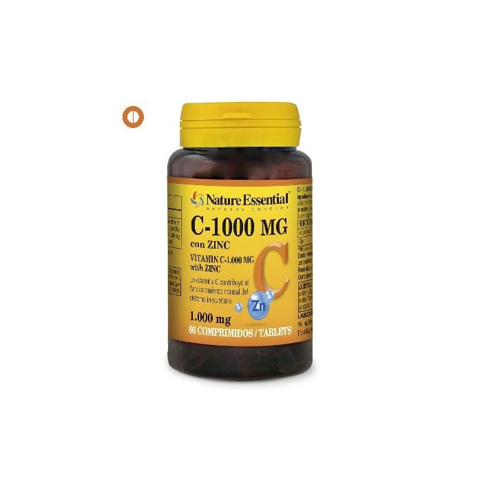 Vitamina C-1000 Mg + Zinc 10 Mg.