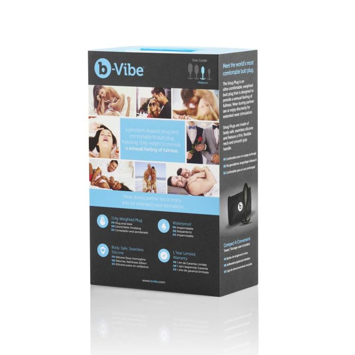 Plug Anal B-Vibe 96748 Negro 1 Plug Anal B-Vibe 96748 Negro 1