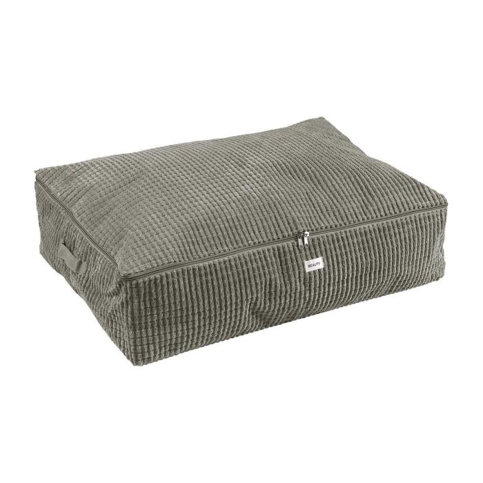 Versa Caja de Almacenamiento Corduroy Azul XL 50x70x20 cm Algodón, Nylon, Poliéster (2 Unidades) 2 Versa Caja de Almacenamiento Corduroy Azul XL 50x70x20 cm Algodón, Nylon, Poliéster (2 Unidades) 2