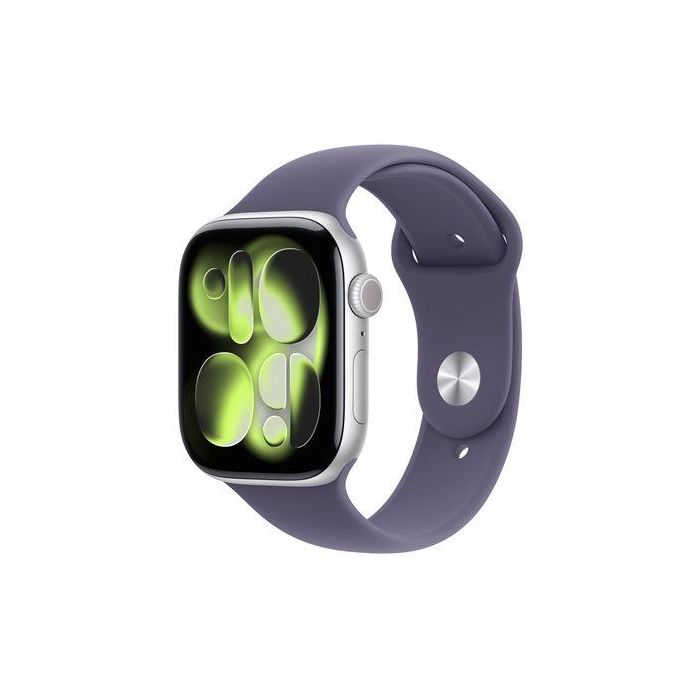 Apple MEVA4QL/A Watch Series 11 GPS 5G 46mm Plata Correa Deportiva Niebla Lila (M/L) ultrarresistente 1 Apple MEVA4QL/A Watch Series 11 GPS 5G 46mm Plata Correa Deportiva Niebla Lila (M/L) ultrarresistente 1