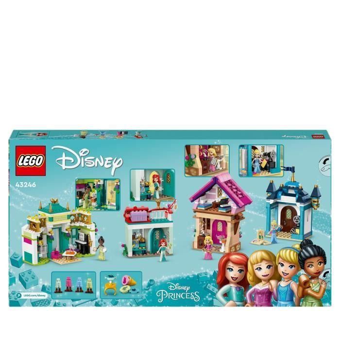 LEGO 43246 Disney Princess Las Aventuras de las Princesas Disney en el Mercado, Juguete con 4 Mini Muñecas: Ariel, Cenicienta 5 LEGO 43246 Disney Princess Las Aventuras de las Princesas Disney en el Mercado, Juguete con 4 Mini Muñecas: Ariel, Cenicienta 5