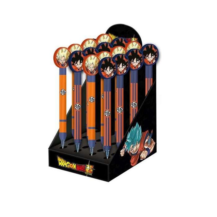 Karactermania Expositor M con 24 Bolígrafos Dragon Ball Ultra Instinct 21,5 x13,7 x18 cm