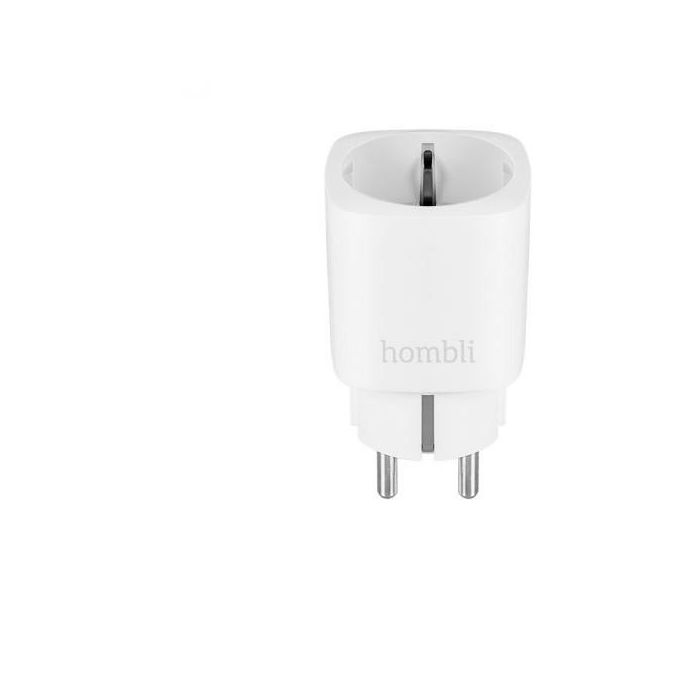 Hombli HBSS-0109 Enchufe Inteligente Wi-Fi EU Blanco Compatible con Amazon Alexa y Google Assistant