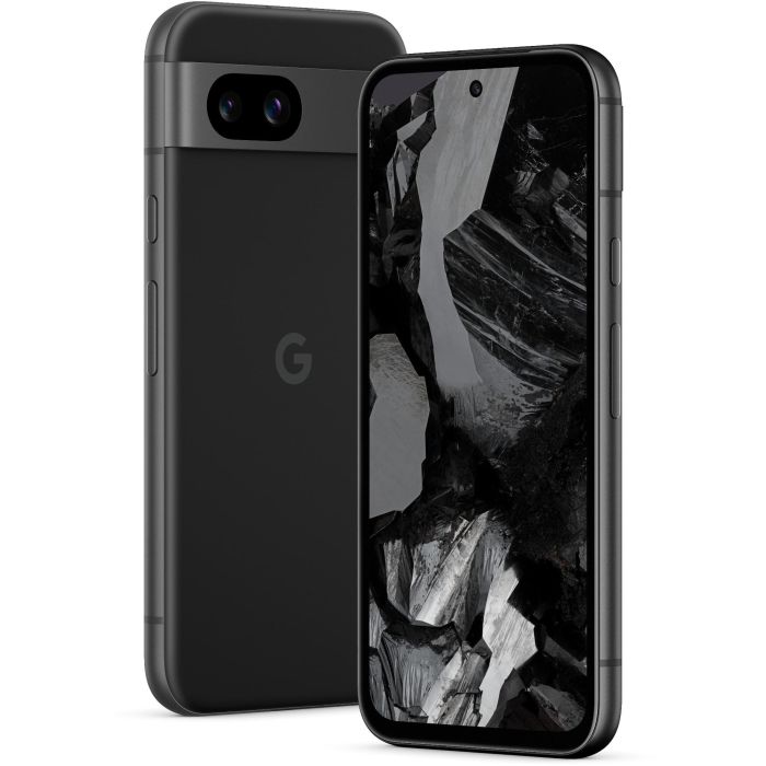 Google Pixel 8a 128GB Almacenamiento, 8GB RAM, 5G, Android 14, Pantalla OLED 6.1", Negro Obsidiana 1