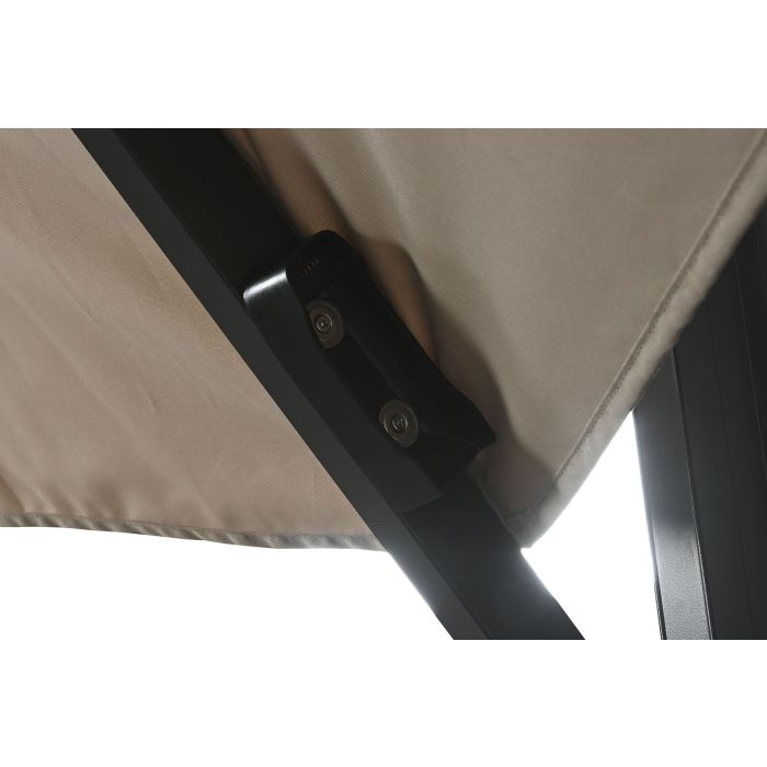 Parasol Terraza Y Jardin DKD Home Decor Marron Claro Gris Oscuro 350 x 280 x 290 cm 6 Parasol Terraza Y Jardin DKD Home Decor Marron Claro Gris Oscuro 350 x 280 x 290 cm 6