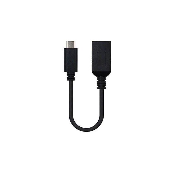 Cable USB 3.1 NANOCABLE 10.01.4201 Negro