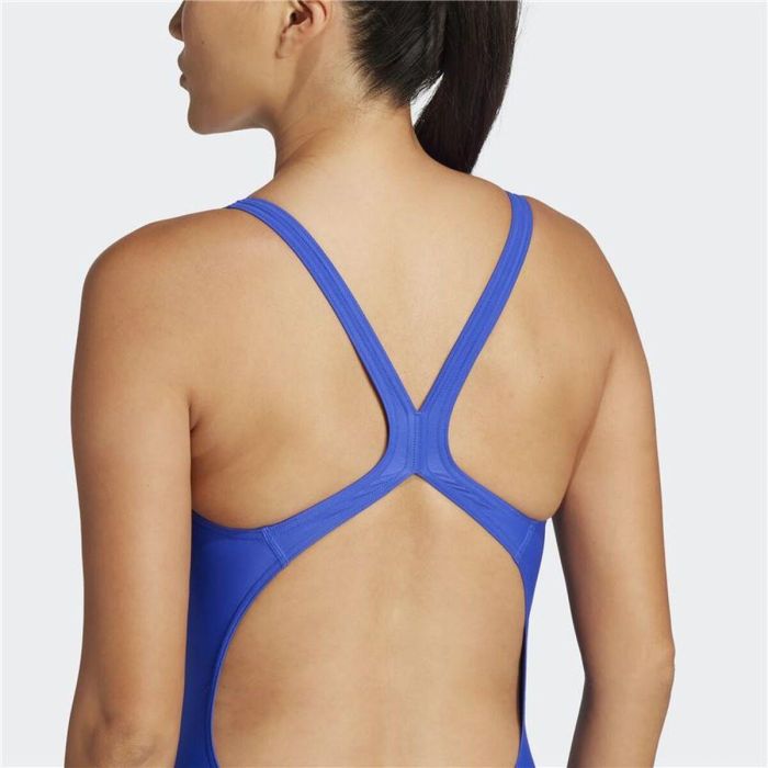 Bañador Mujer Adidas 3 Bars Suit Azul 1 Bañador Mujer Adidas 3 Bars Suit Azul 1