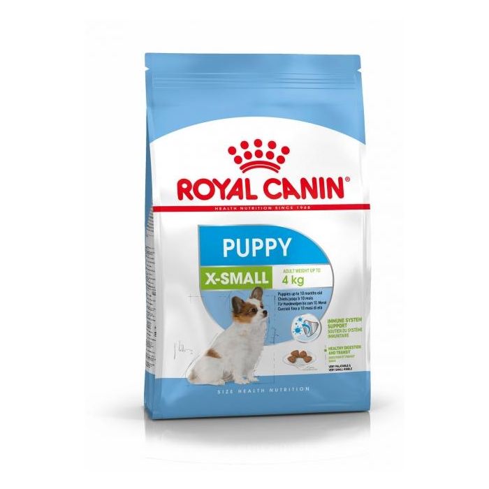 Royal Canin Canine X-Small Puppy - Alimento para Cachorros Razas Muy Pequeñas (Hasta 4 kg), 500 gr Royal Canin Canine X-Small Puppy - Alimento para Cachorros Razas Muy Pequeñas (Hasta 4 kg), 500 gr