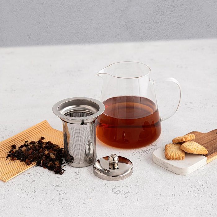 Tetera Vidrio Filtro Inox Serenia Quid 0,55 L 3