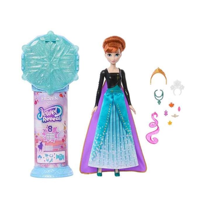 Muñeca disney frozen anna reveal con accesorio sorpresa 33x18x8 cm. 5