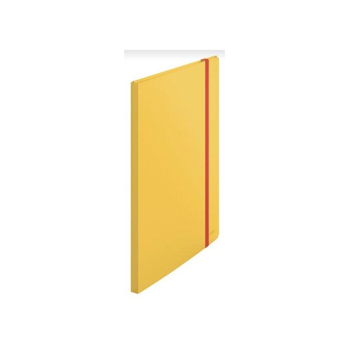 Carpeta Fundas (Tarifario) Leitz Cosy Plus Pp Flexible A4 20 F. Amarillo