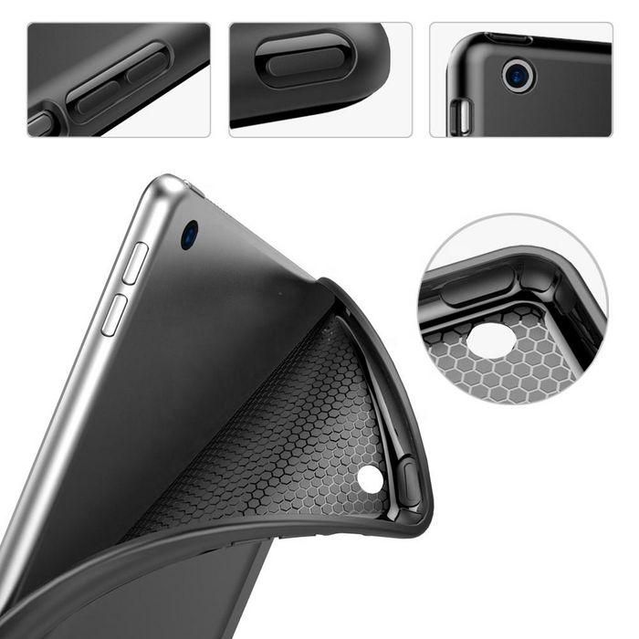eSTUFF SEATTLE Pencil Case for iPad 10.2 - Black PU leather 2 eSTUFF SEATTLE Pencil Case for iPad 10.2 - Black PU leather 2