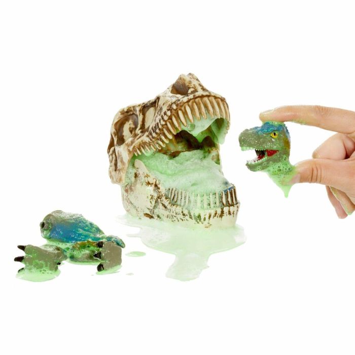 GrossMos - Cabeza de dinosaurio gigante - Descubre tus mini dinosaurios en el limo - 4 modelos para coleccionar - Aleatorio 3