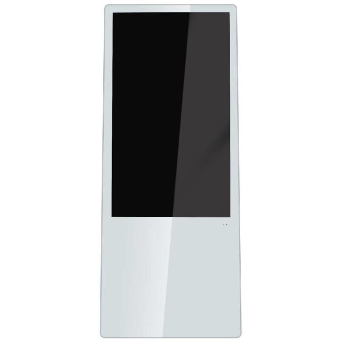 ALLNET KS43-700-HDMI - Pantalla de pie 43 pulgadas LCD con ruedas, 700 Nits, HDMI, color blanco