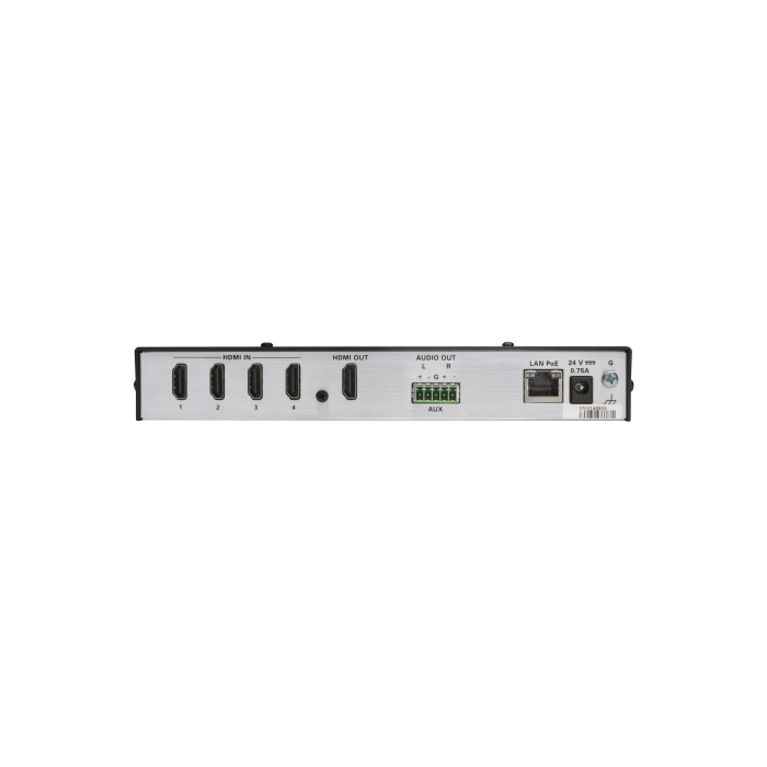Crestron 4X1 4K60 4:4:4 Hdr Av Switcher (Hd-Md4X1-4Kz-E) 6511306 2 Crestron 4X1 4K60 4:4:4 Hdr Av Switcher (Hd-Md4X1-4Kz-E) 6511306 2