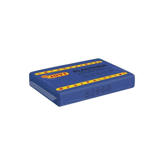 Jovi Plastilina Pastilla 350 gr Unicolor Azul Oscuro Caja 15 Ud
