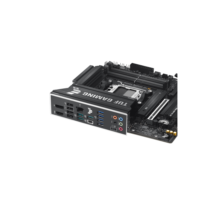 Asus TUF GAMING B850M-PLUS Placa Base AMD B850 Socket AM5 Micro ATX DDR5 para Procesadores AMD Ryzen Serie 7000/8000/9000 8