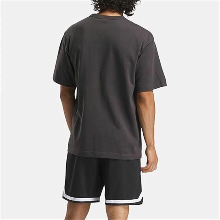 Camiseta de Manga Corta Hombre Reebok Gs Basketball On Fir Negro 2