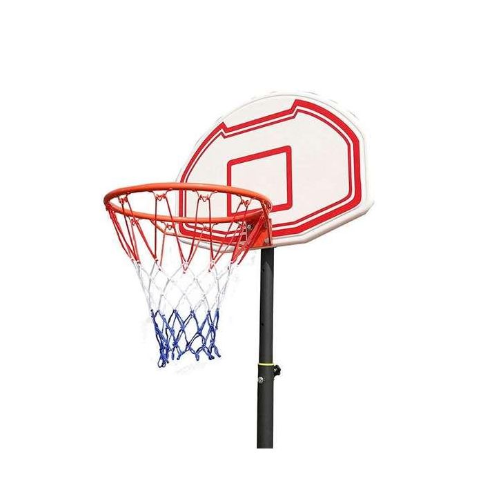 Ociotrends Canasta de Baloncesto Ajustable en Altura de 1.65m a 2.10m Hecha de Polietileno