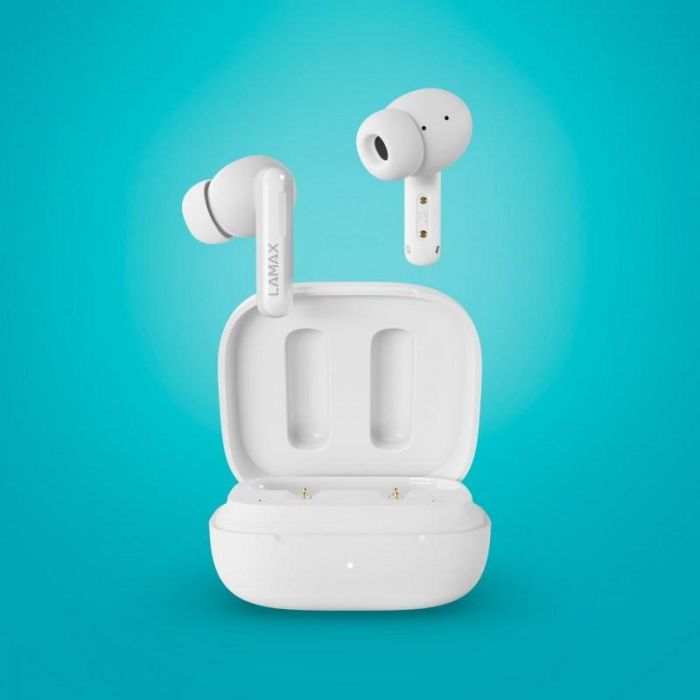LAMAX In-Ear Clips1 Plus white BT 5.3 Akku 42 Std. retail 2