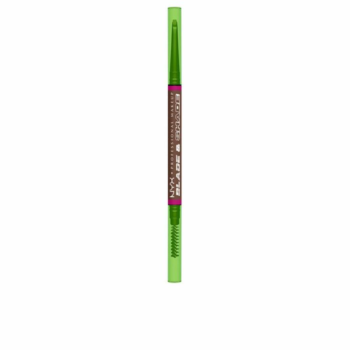 NYX PROFESSIONAL MAKE UP BLADE & SHADE NANO lápiz de cejas doble punta #08-Chocolate 1 u NYX PROFESSIONAL MAKE UP BLADE & SHADE NANO lápiz de cejas doble punta #08-Chocolate 1 u