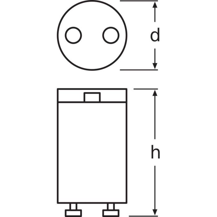 [LVE-4050300854106] Cebador Tradicional OSRAM ST 171 SAFETY/220−240 1