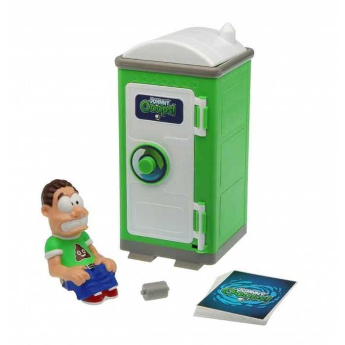 Bizak Juego de Mesa Johnny Cagoni: Corre al Baño, Tira la Carta, Gira el Pomo y Evita que Johnny Salte. 2