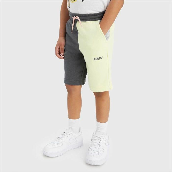 Pantalones Cortos Deportivos para Niños Levi's French Terr 63392 Bicolor Negro 2 Pantalones Cortos Deportivos para Niños Levi's French Terr 63392 Bicolor Negro 2