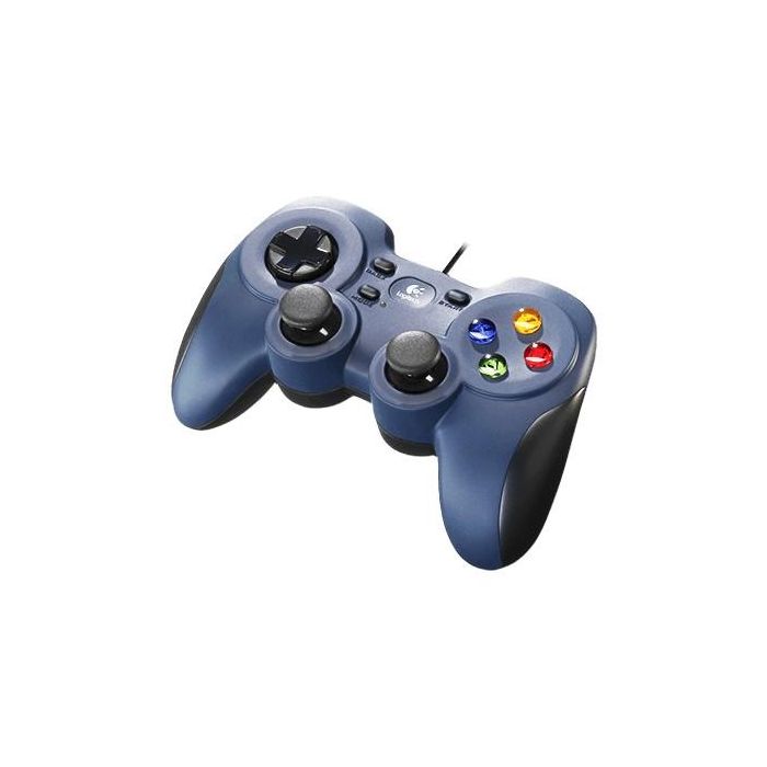 Logitech Gamepad F310 USB para PC - Control con cable, 10 botones programables, compatible con PC