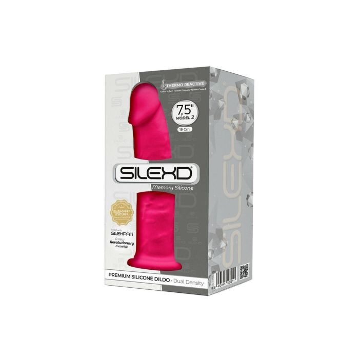 Consolador Realista Silexd Rosa 2 Consolador Realista Silexd Rosa 2