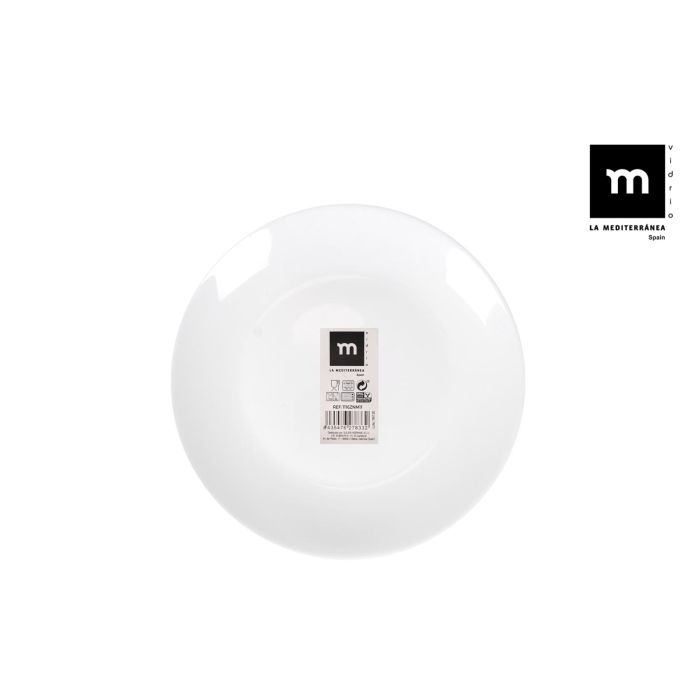 Plato Postre Opal Coup Basic 18 cm - Inde (48 Unidades) Plato Postre Opal Coup Basic 18 cm - Inde (48 Unidades)