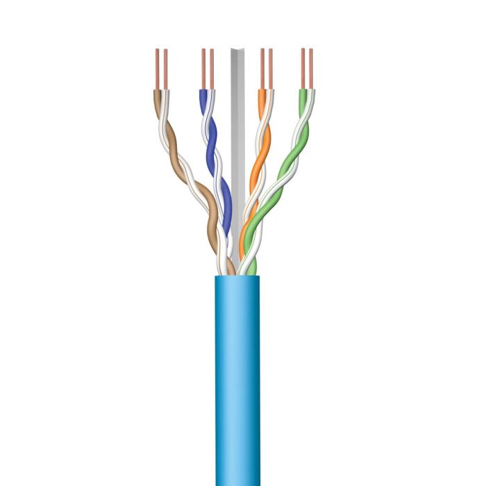 Cable de Red Rígido UTP Categoría 6 Ewent IM1224 Azul 305 m 0 Cable de Red Rígido UTP Categoría 6 Ewent IM1224 Azul 305 m 0