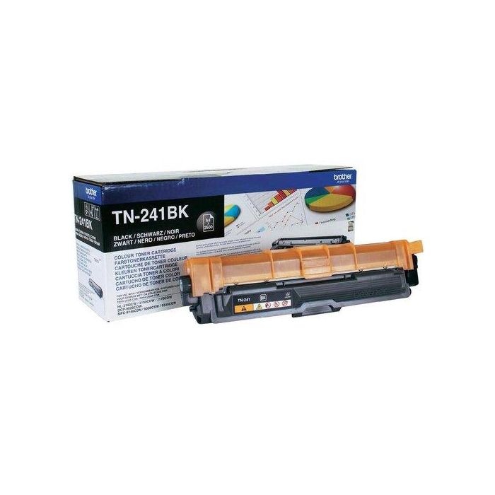 Toner Brother Tn-241Bk Hl-3140Cw/3150Cdw, Dcp-9020Cdw, Mfc-9140Cdn Negro (2.500 Pág.)