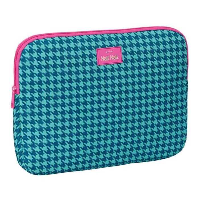 Funda Para Portatil 14'' Safta Nait Nait Pata De Gallo Verde 250x340x20 mm 2 Funda Para Portatil 14'' Safta Nait Nait Pata De Gallo Verde 250x340x20 mm 2