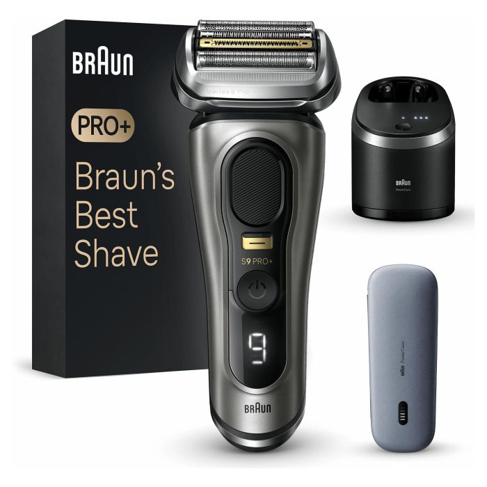 Braun Series 9 Pro+ 9575cc Afeitadora Eléctrica de Láminas Wet & Dry con Tecnología Sonic y Base de Limpieza 0 Braun Series 9 Pro+ 9575cc Afeitadora Eléctrica de Láminas Wet & Dry con Tecnología Sonic y Base de Limpieza 0