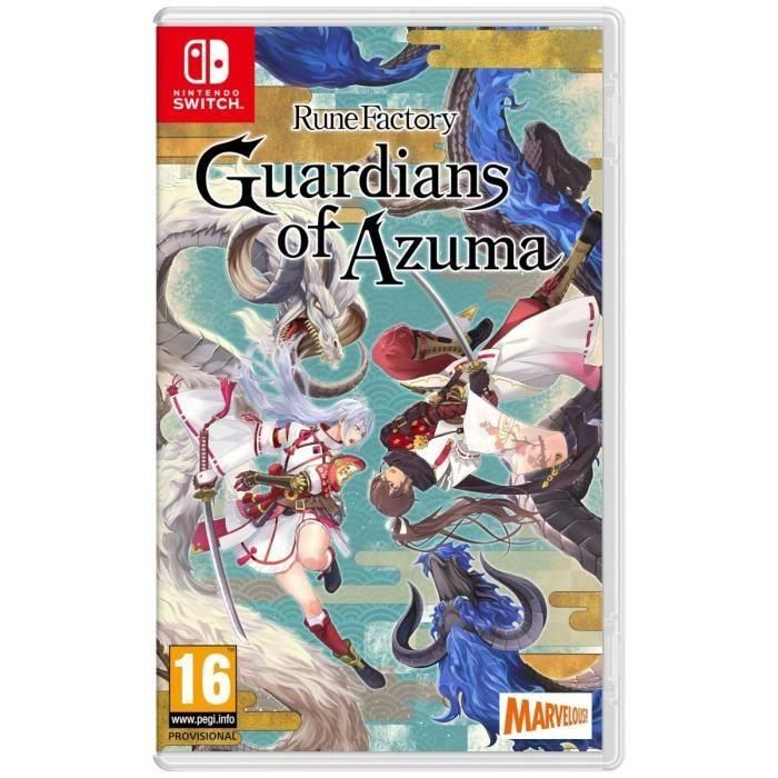 Rune Factory: Guardianes de Azuma JUS1738060613924 - Juego para Nintendo Switch Rune Factory: Guardianes de Azuma JUS1738060613924 - Juego para Nintendo Switch
