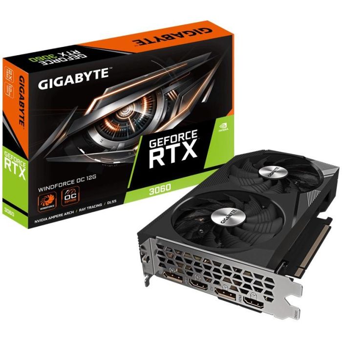 Gigabyte RTX 3060 Windforce OC 2.0 12GB GDDR6 - Tarjeta gráfica para Gaming 6 Gigabyte RTX 3060 Windforce OC 2.0 12GB GDDR6 - Tarjeta gráfica para Gaming 6