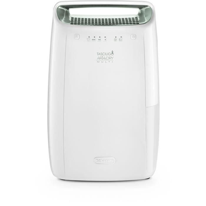 De'Longhi DEX212SF Deshumidificador de Alto Rendimiento para 55 m³ con Flujo de Aire de 125 m³/h 2