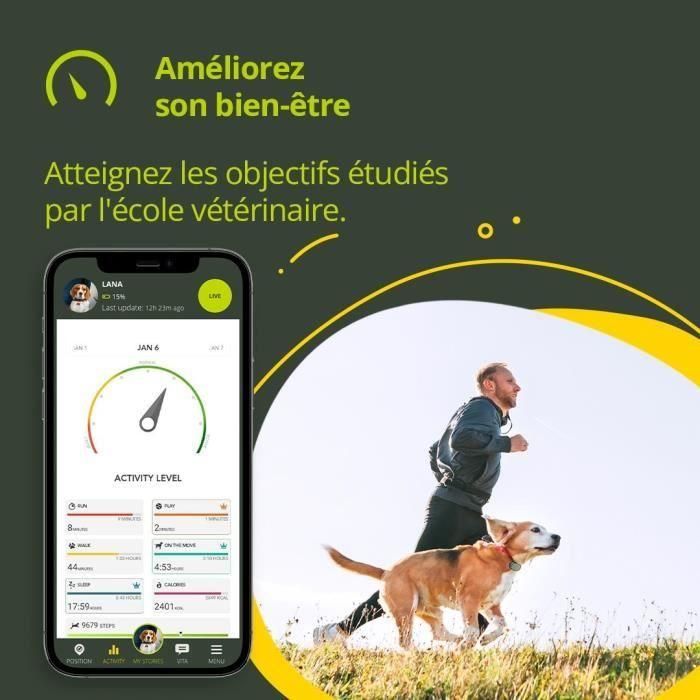 KIPPY - Collar GPS para Perros y Gatos - Evo - 38 GR - Impermeable - Bosque Verde 3 KIPPY - Collar GPS para Perros y Gatos - Evo - 38 GR - Impermeable - Bosque Verde 3